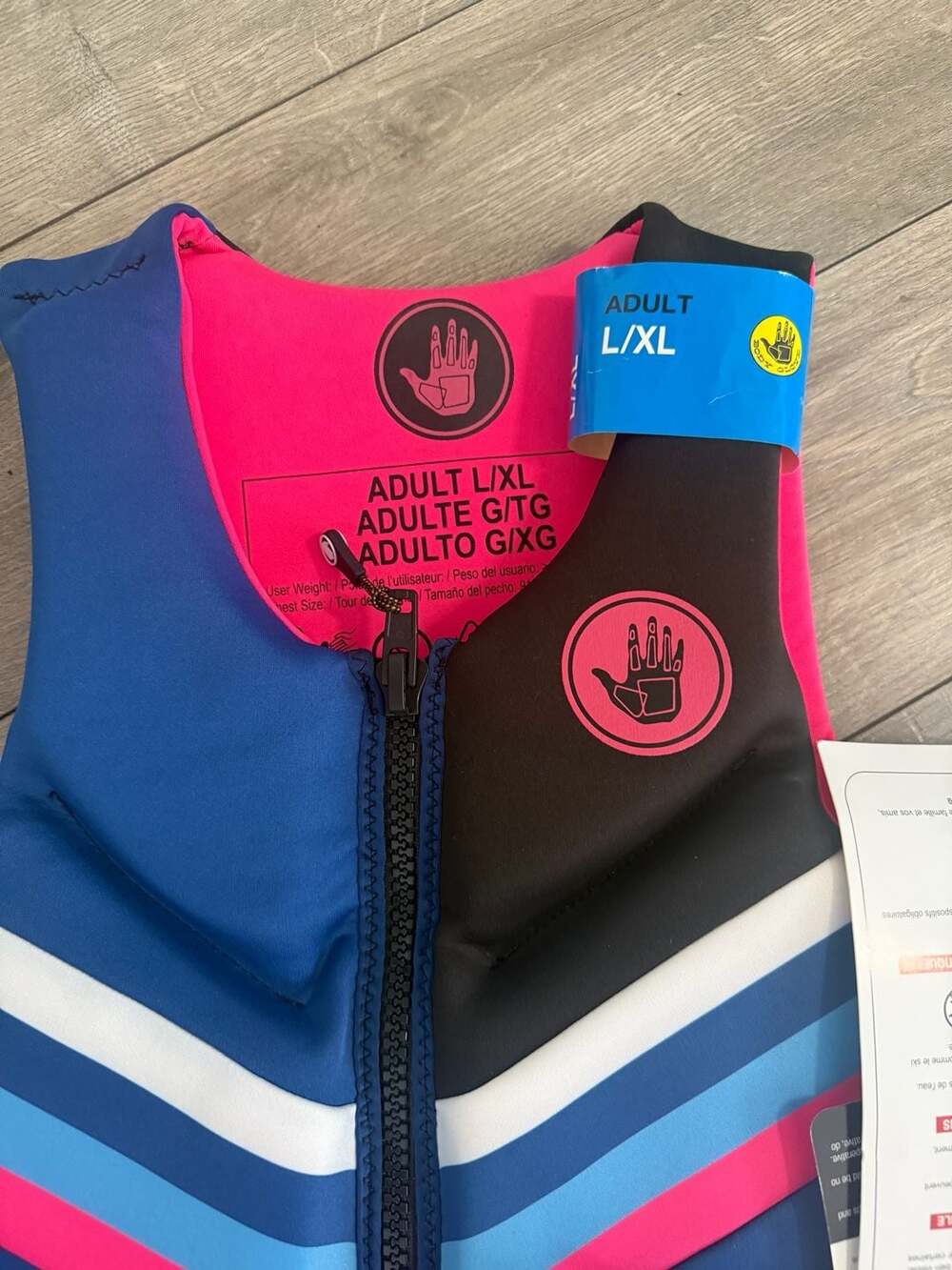Body Glove Women's Dual-Size Evoprene PFD Life Jacket Vest (L/XL) - Picture 3 of 6